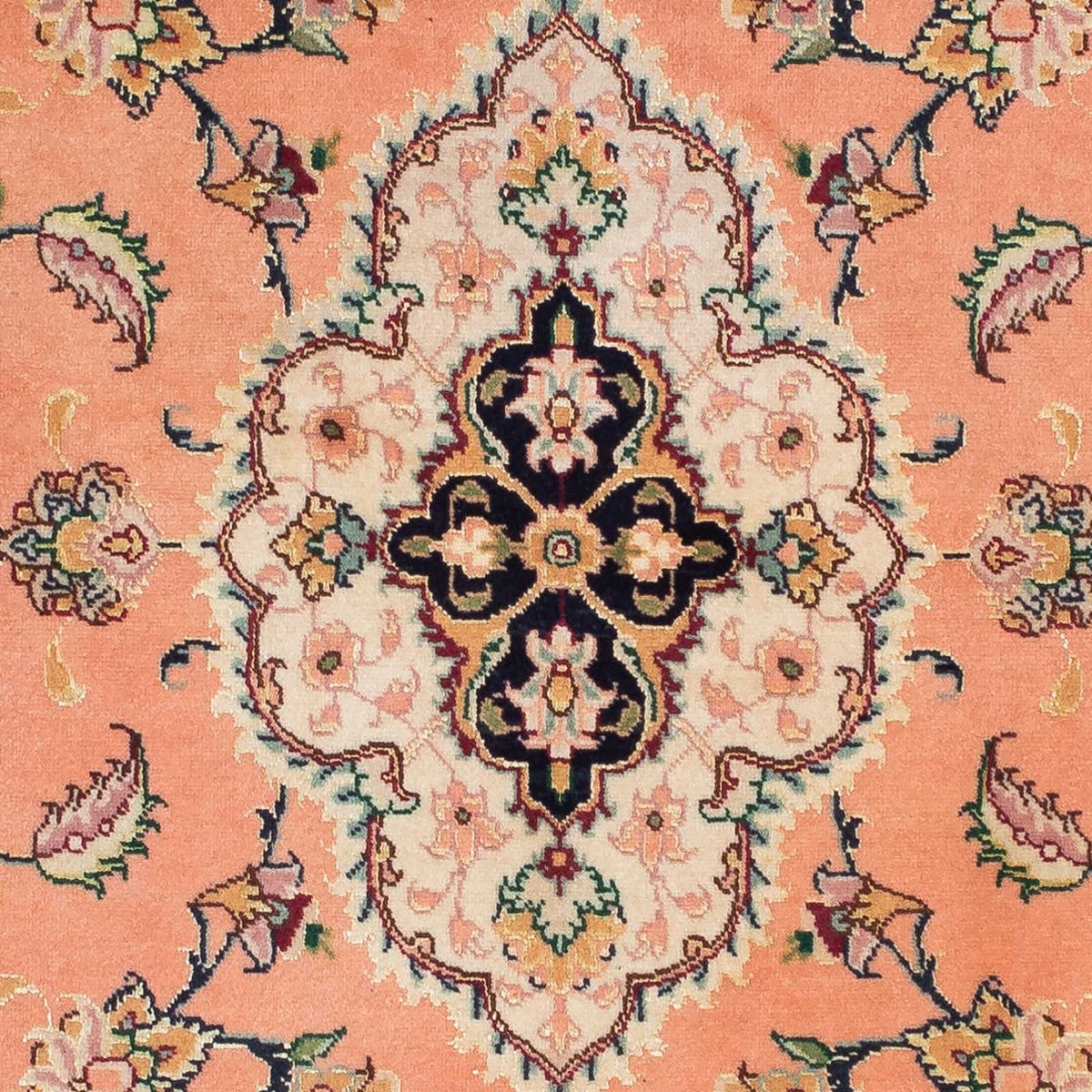 Runner Perser Rug - Tabriz - Royal - 165 x 74 cm - light red