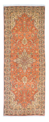 Runner Perser Rug - Tabriz - Royal - 215 x 82 cm - rust