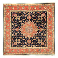Perser Rug - Tabriz - Royal square  - 202 x 202 cm - dark blue