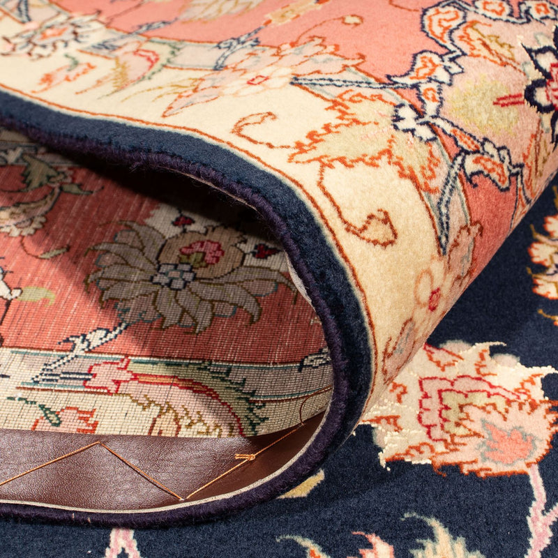 Perser Rug - Tabriz - Royal square  - 202 x 202 cm - dark blue