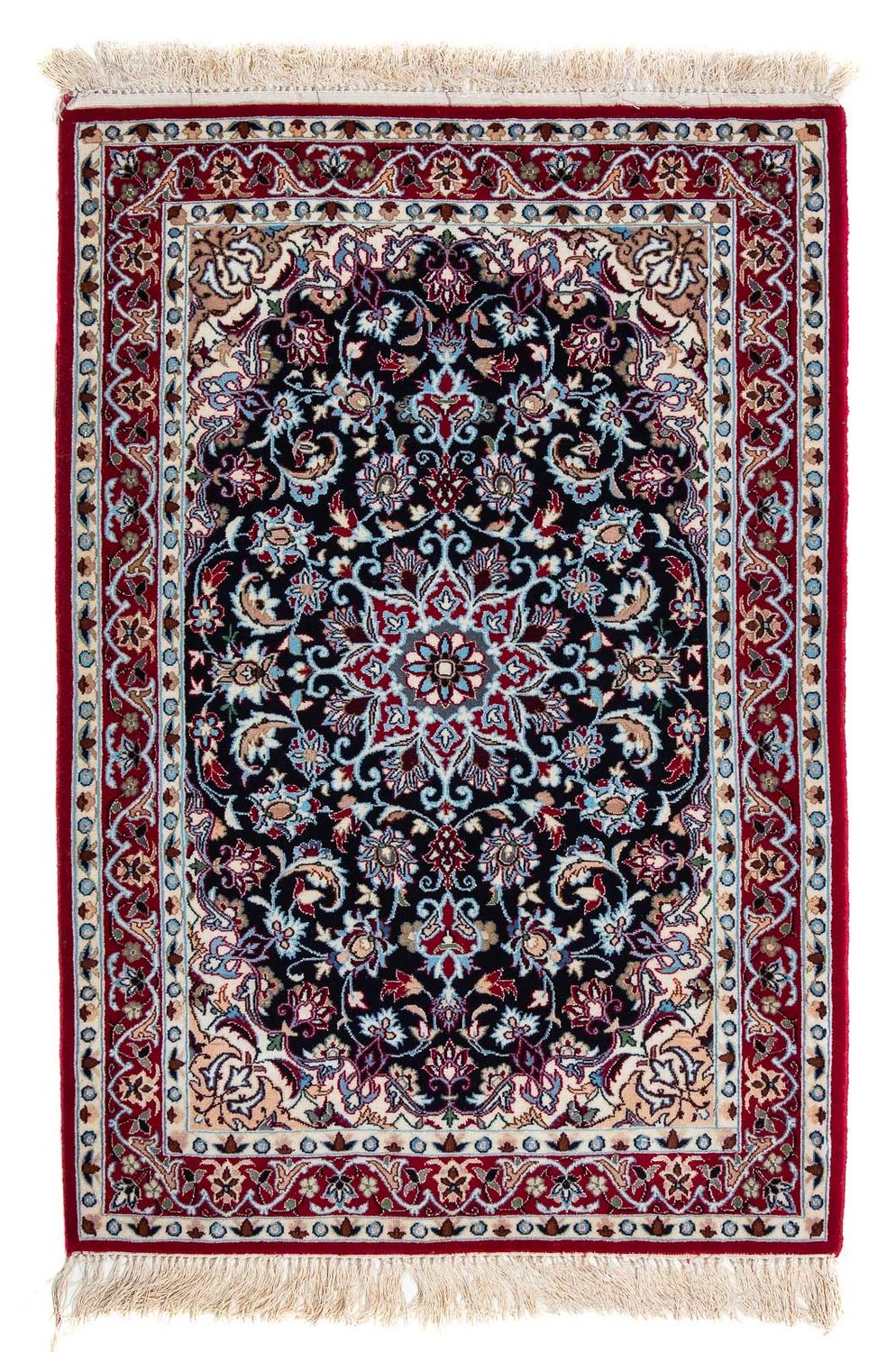 Perser Rug - Isfahan - Premium - 104 x 72 cm - dark red