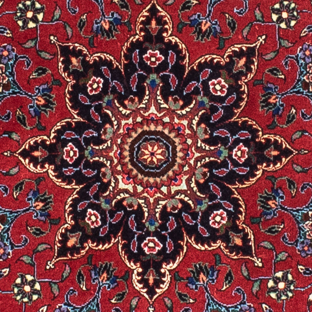 Perser Rug - Bidjar round  - 150 x 150 cm - dark red