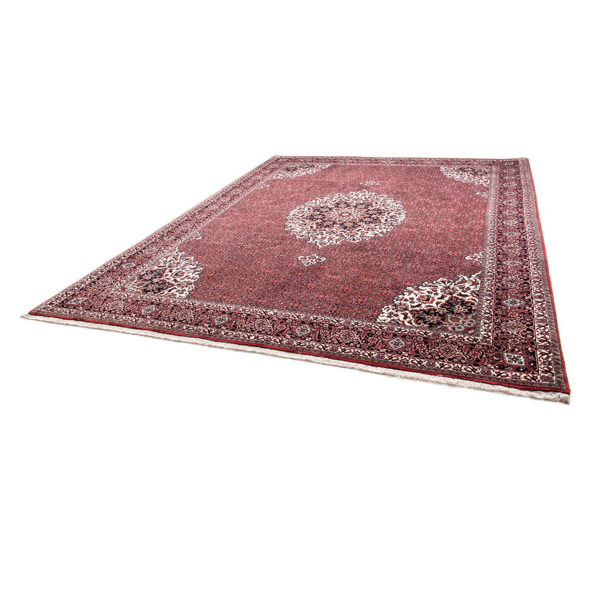 Perser Rug - Bidjar - 343 x 260 cm - dark red