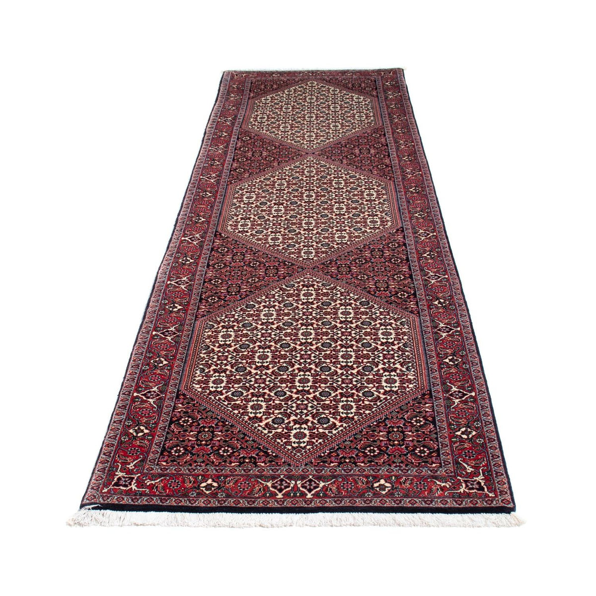 Runner Perser Rug - Bidjar - 302 x 84 cm - beige