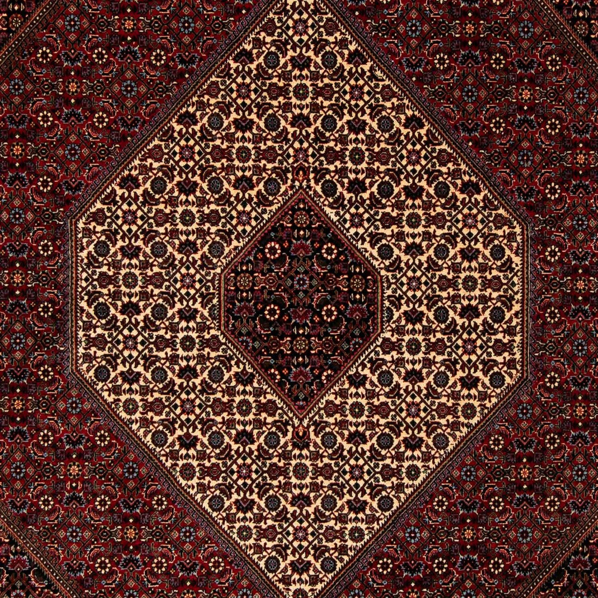 Perser Rug - Bidjar - 263 x 204 cm - dark red
