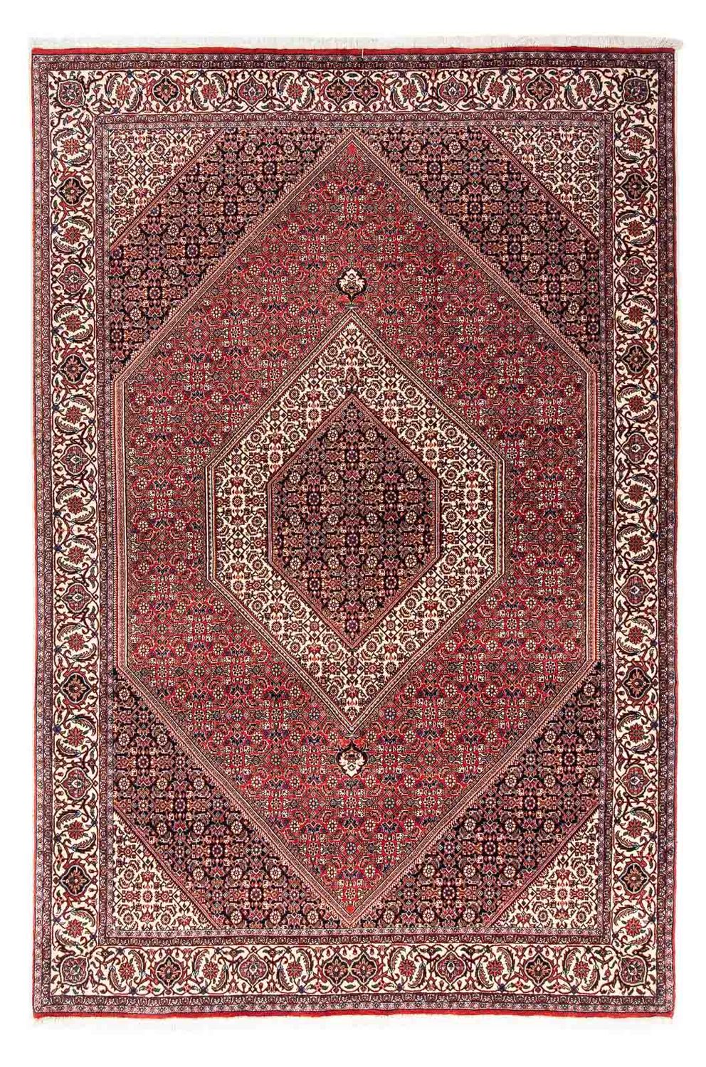 Perser Rug - Bidjar - 254 x 171 cm - dark red