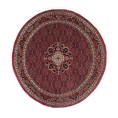 Perser Rug - Bidjar round  - 154 x 154 cm - dark red