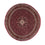 Perser Rug - Bidjar round  - 154 x 154 cm - dark red