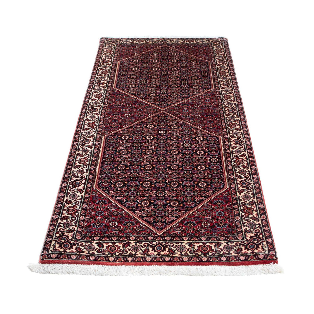 Runner Perser Rug - Bidjar - 190 x 73 cm - dark blue
