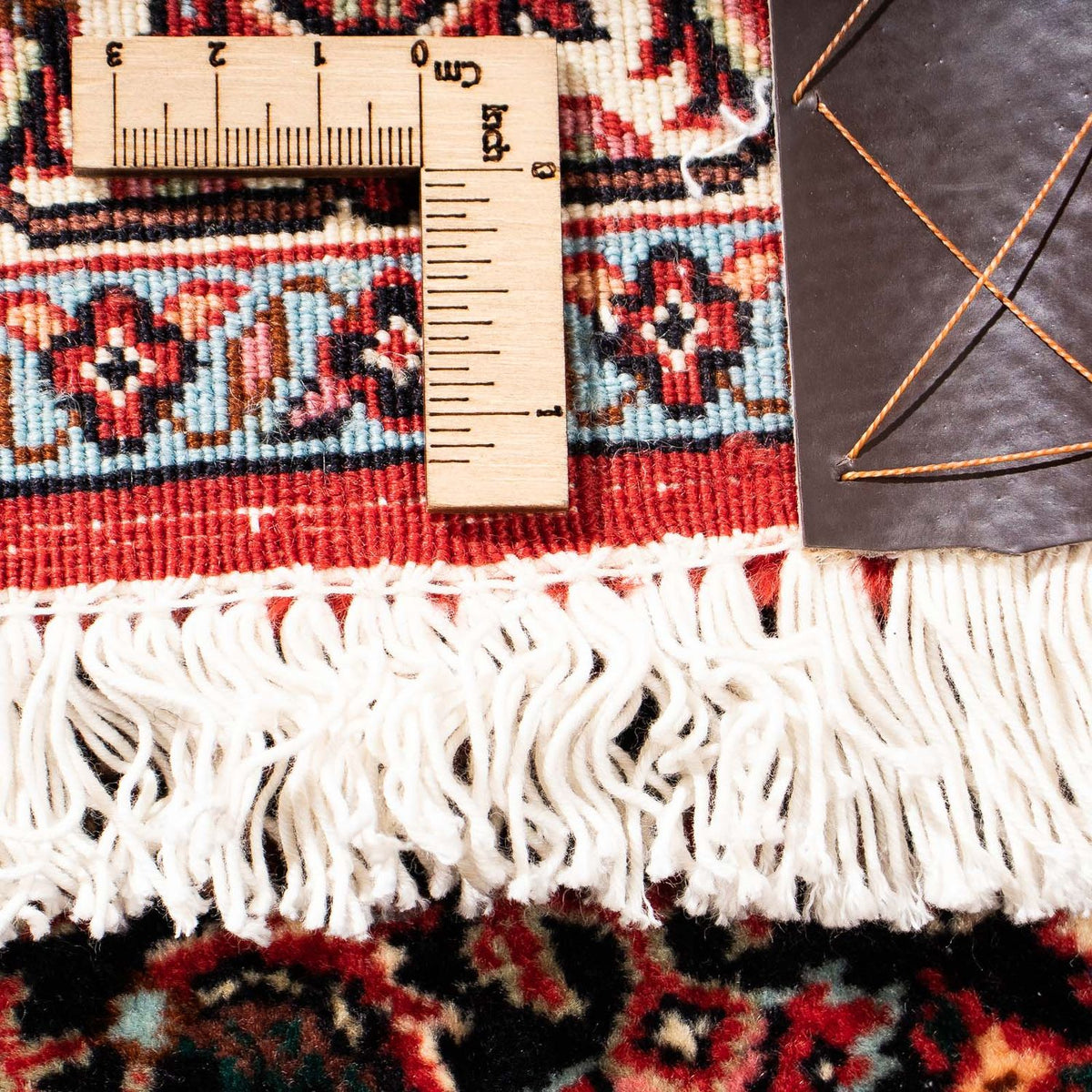 Runner Perser Rug - Bidjar - 198 x 74 cm - dark red