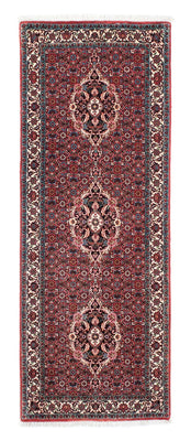 Runner Perser Rug - Bidjar - 200 x 73 cm - red