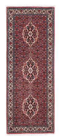 Runner Perser Rug - Bidjar - 200 x 73 cm - red