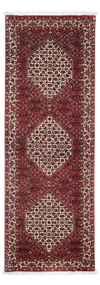 Runner Perser Rug - Bidjar - 202 x 73 cm - dark red