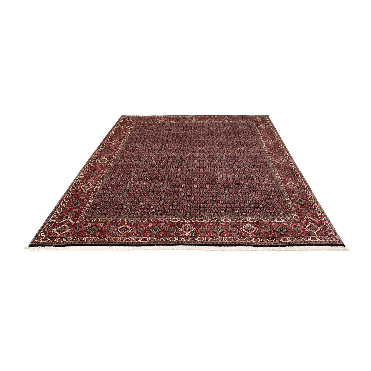 Perser Rug - Bidjar - 248 x 198 cm - dark red