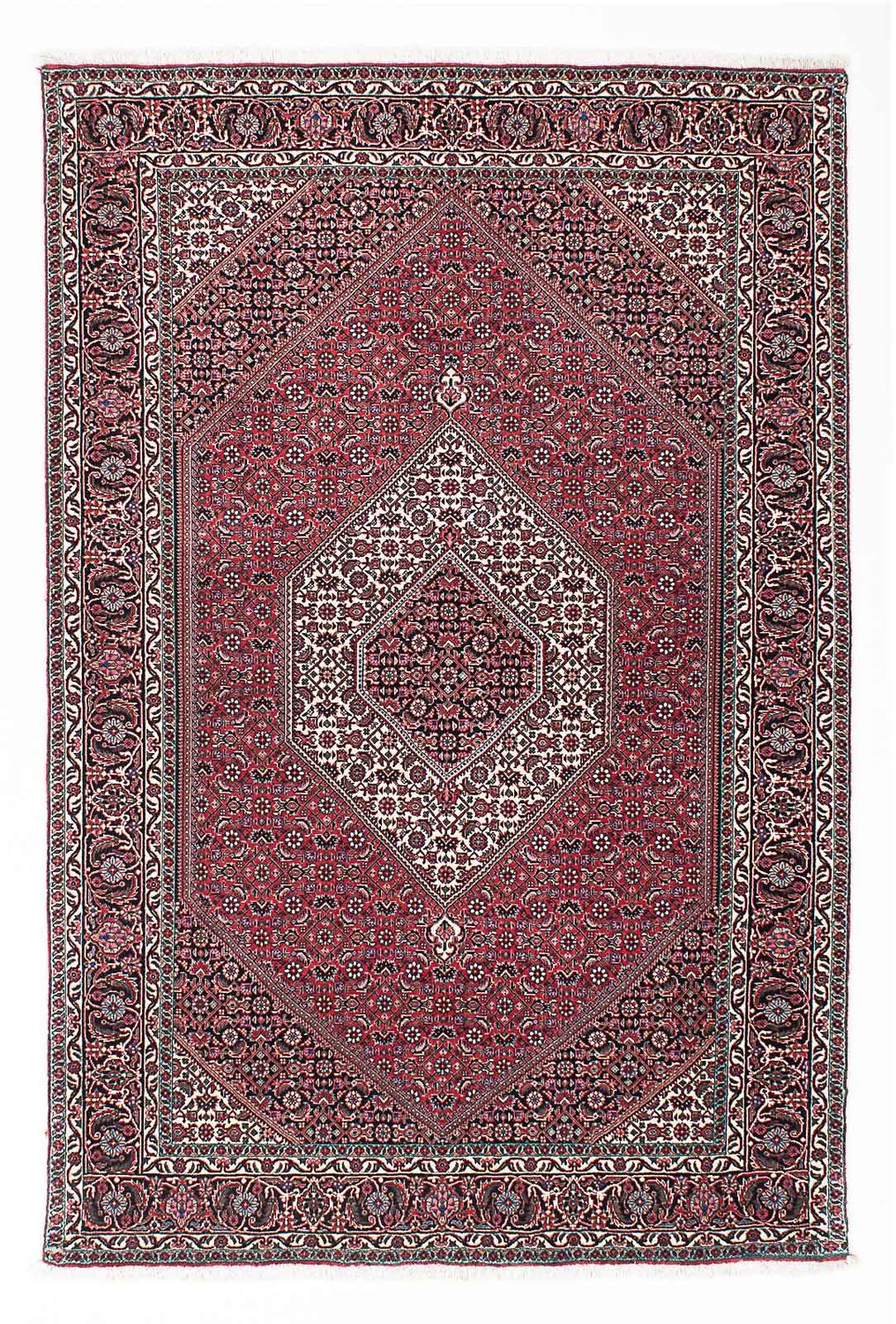 Perser Rug - Bidjar - 200 x 133 cm - light red