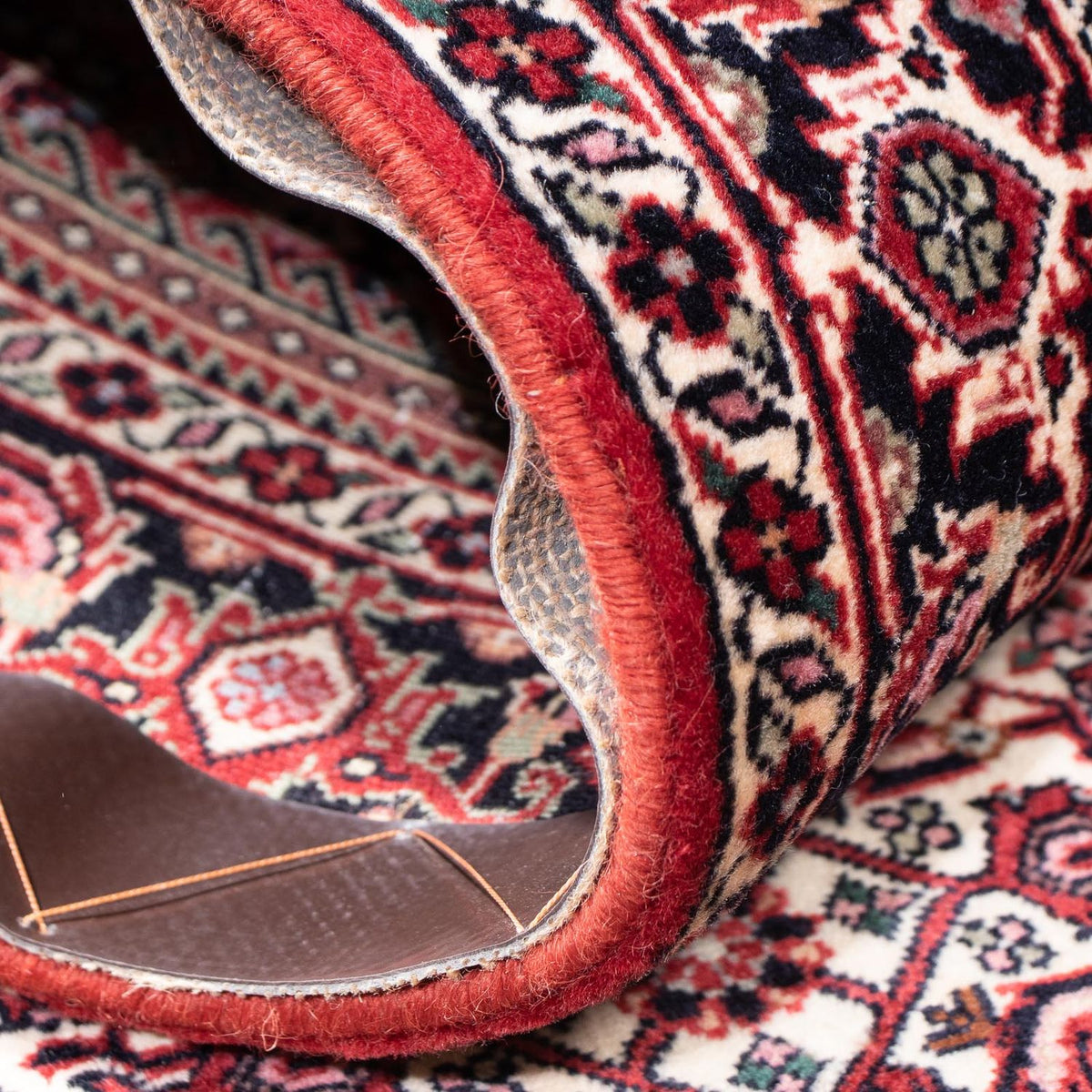 Runner Perser Rug - Bidjar - 207 x 75 cm - red