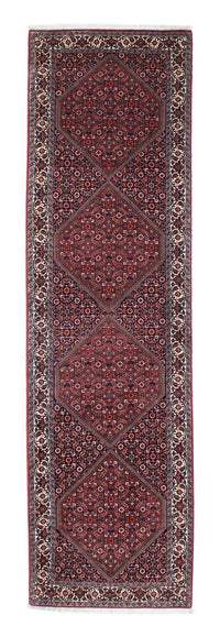 Runner Perser Rug - Bidjar - 310 x 80 cm - red