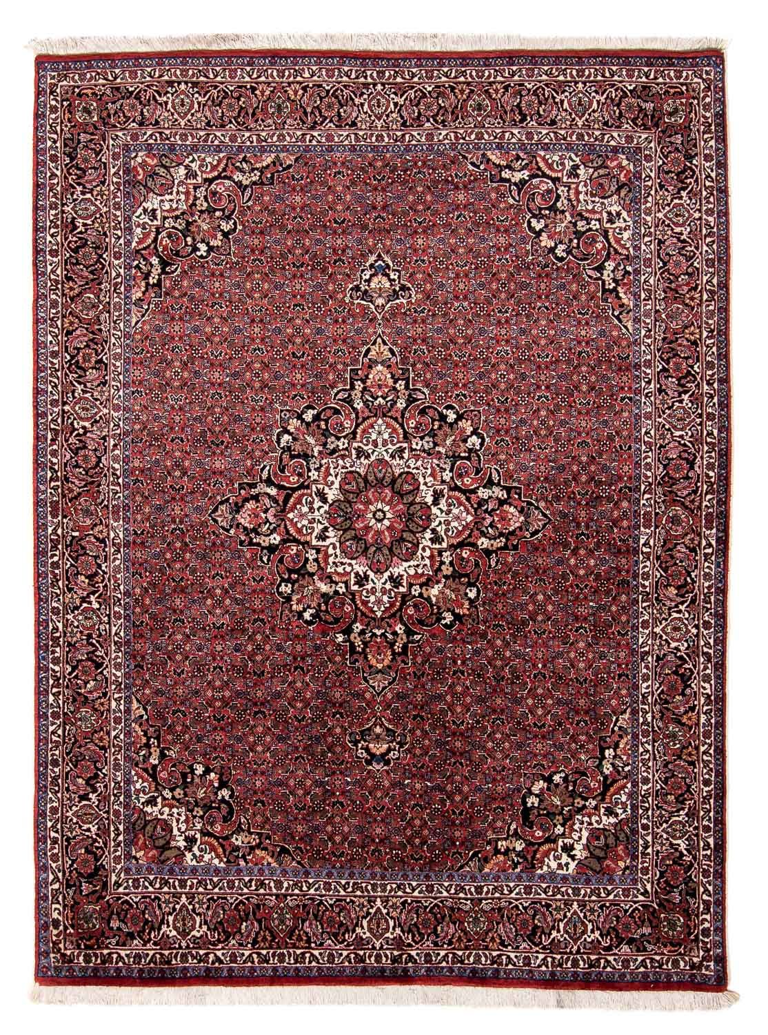 Perser Rug - Bidjar - 230 x 175 cm - dark red