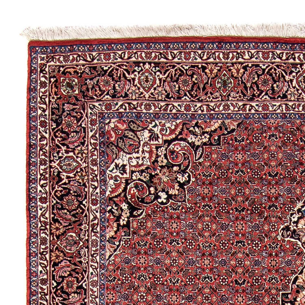 Perser Rug - Bidjar - 230 x 175 cm - dark red