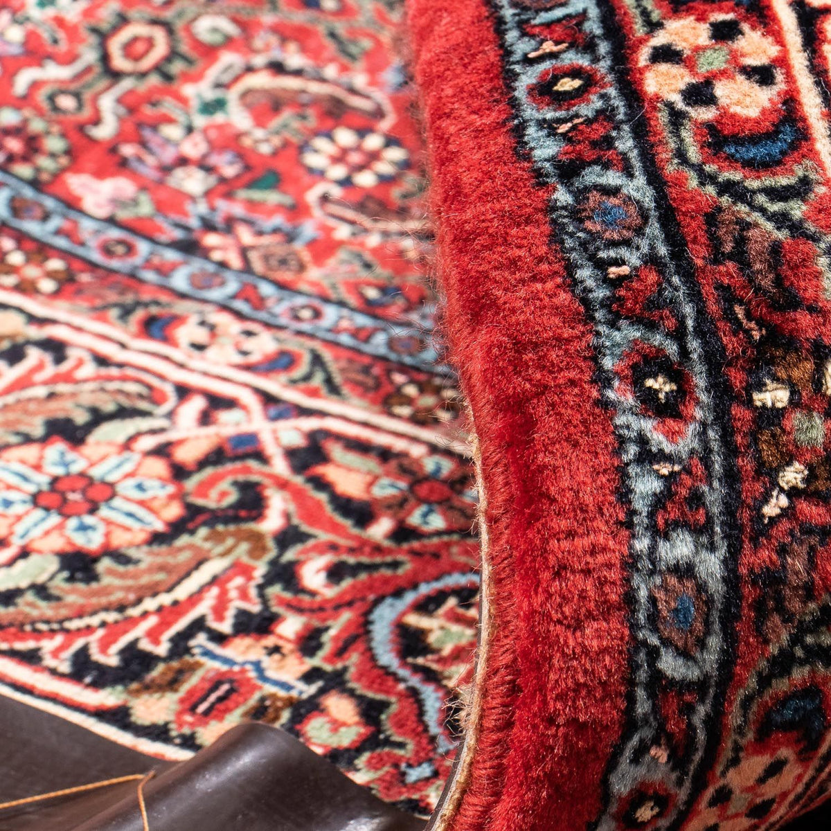 Perser Rug - Bidjar - 233 x 166 cm - red