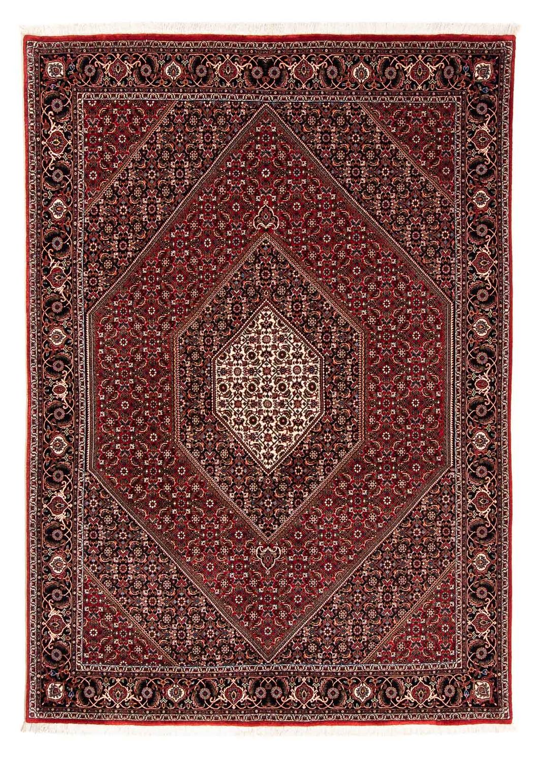 Perser Rug - Bidjar - 238 x 165 cm - dark red