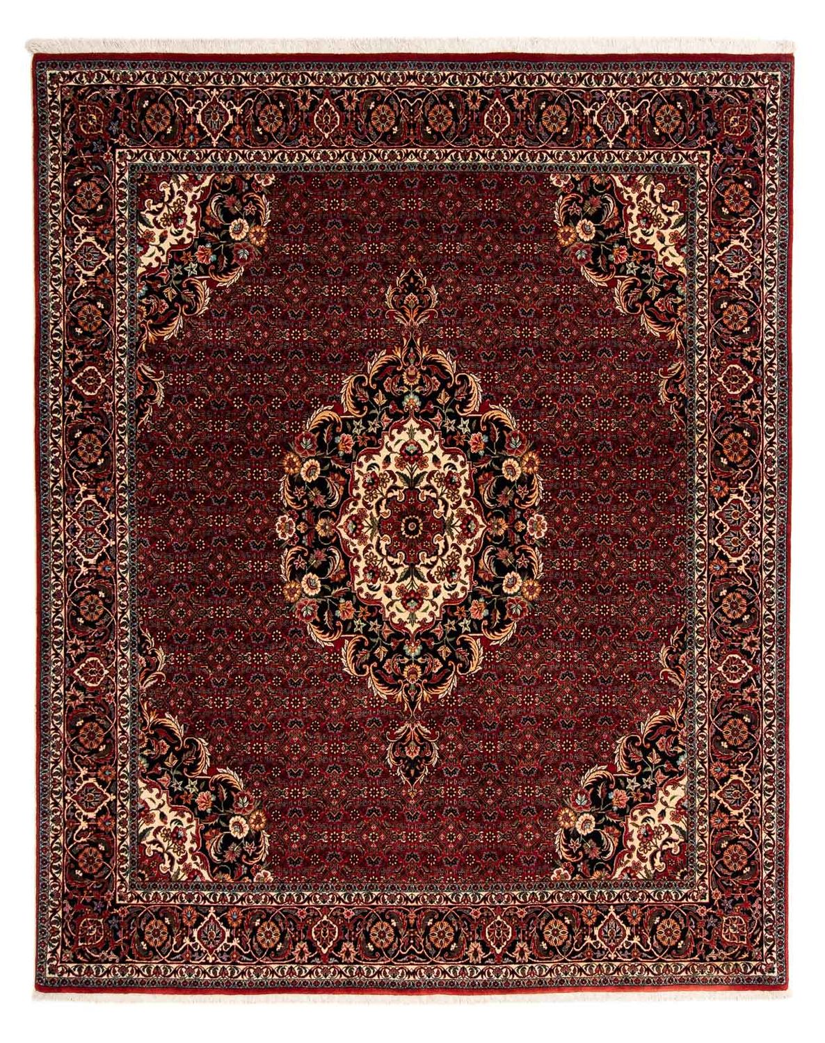 Perser Rug - Bidjar - 257 x 203 cm - dark red