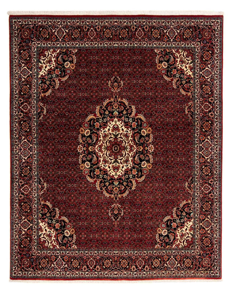 Perser Rug - Bidjar - 257 x 203 cm - dark red