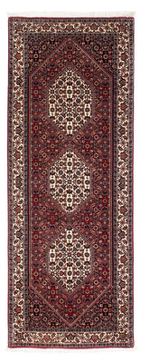 Runner Perser Rug - Bidjar - 210 x 73 cm - dark red