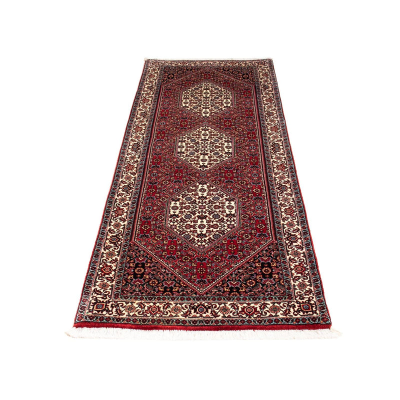 Runner Perser Rug - Bidjar - 210 x 73 cm - dark red