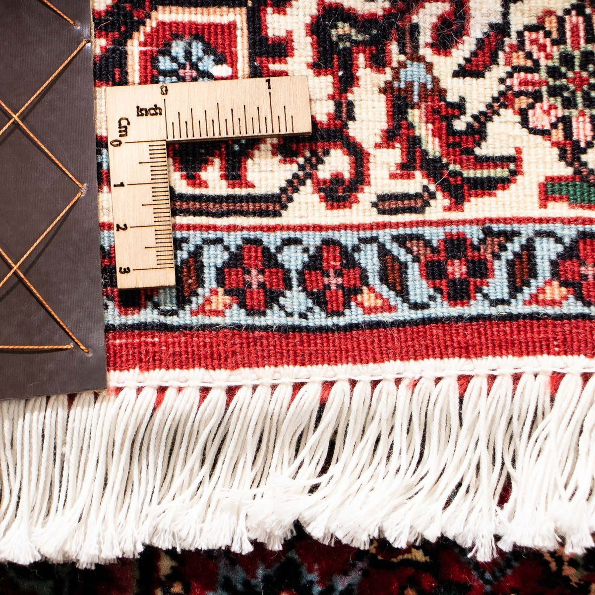 Runner Perser Rug - Bidjar - 210 x 73 cm - dark red