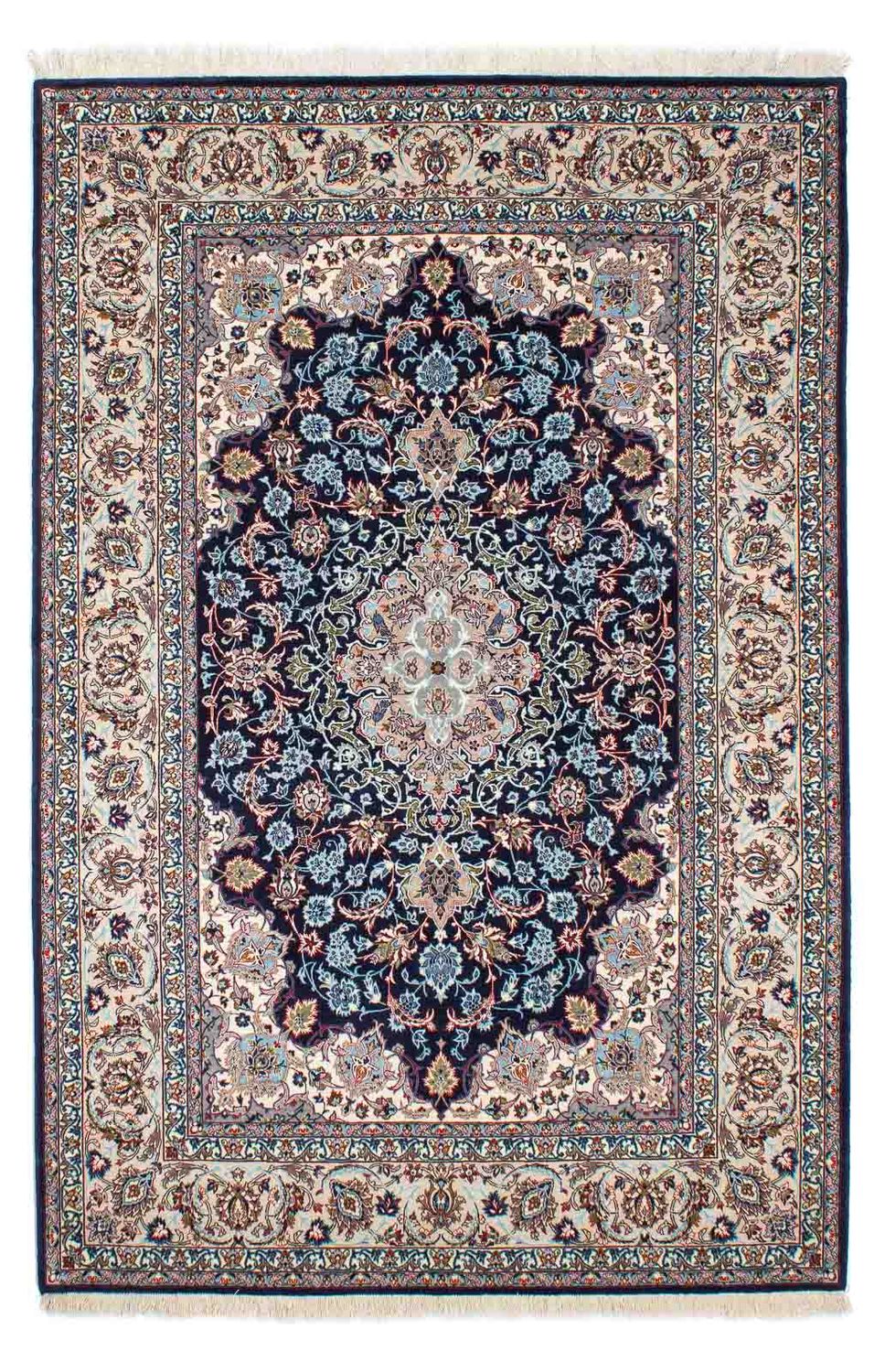 Perser Rug - Isfahan - Premium - 226 x 149 cm - dark blue