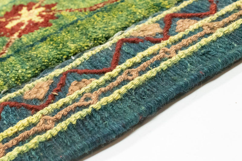 Kelim Rug - Oriental - 205 x 147 cm - green