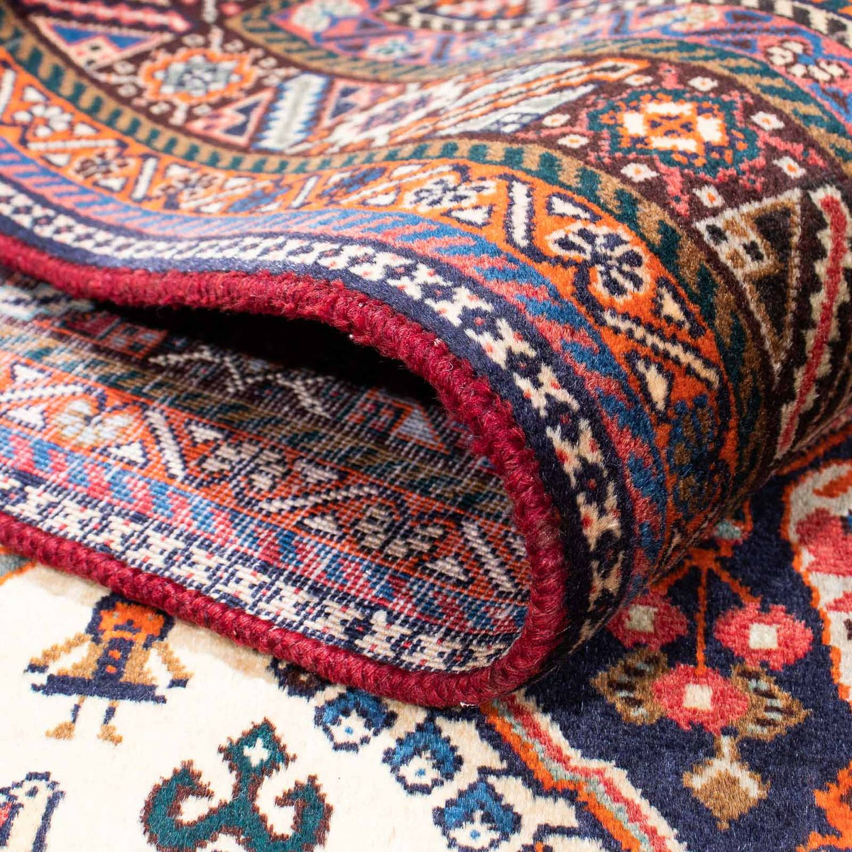 Gabbeh Rug - Kashkuli Perser - 263 x 158 cm - beige