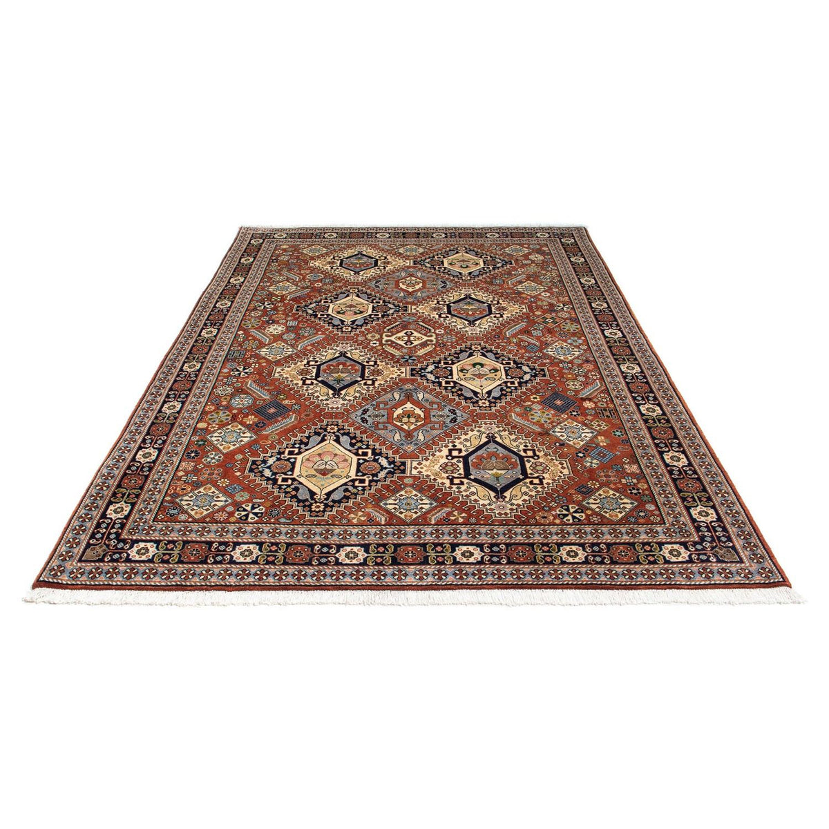 Gabbeh Rug - Kashkuli Perser - 253 x 176 cm - multicolored