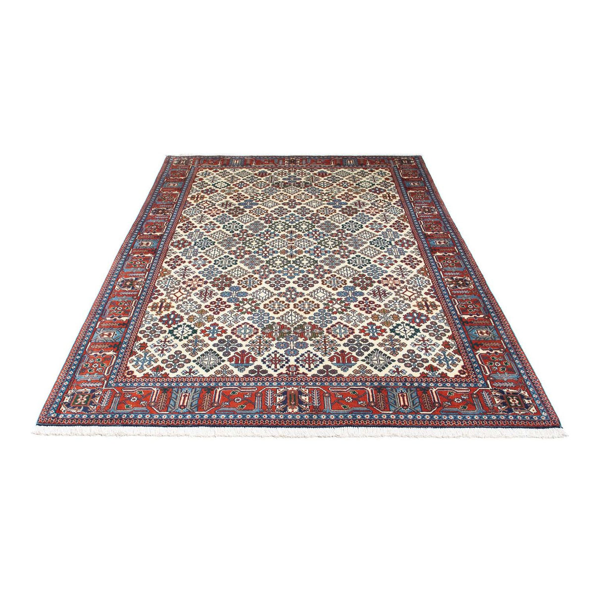 Gabbeh Rug - Kashkuli Perser - 241 x 159 cm - beige