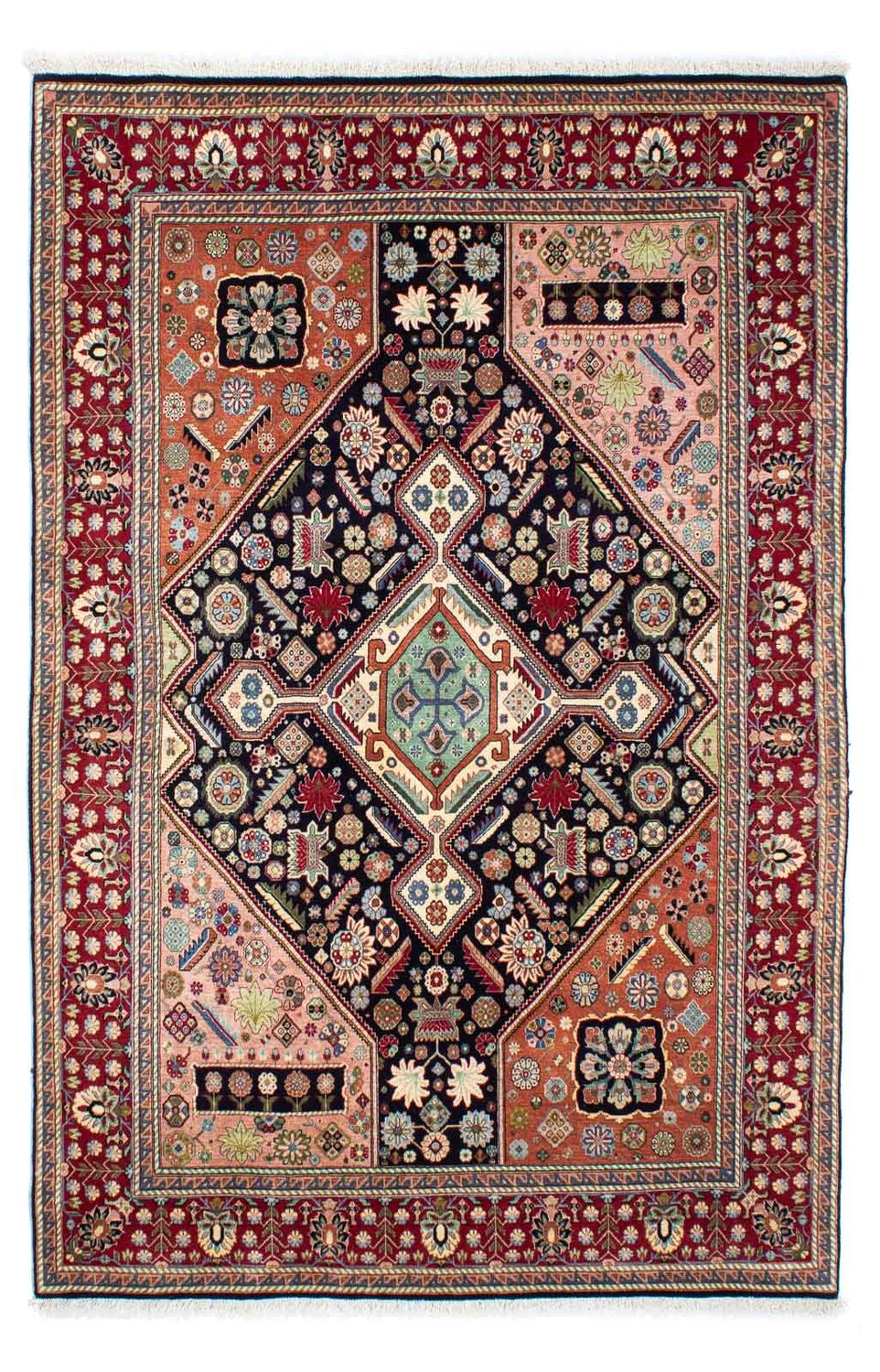 Gabbeh Rug - Kashkuli Perser - 213 x 141 cm - dark blue