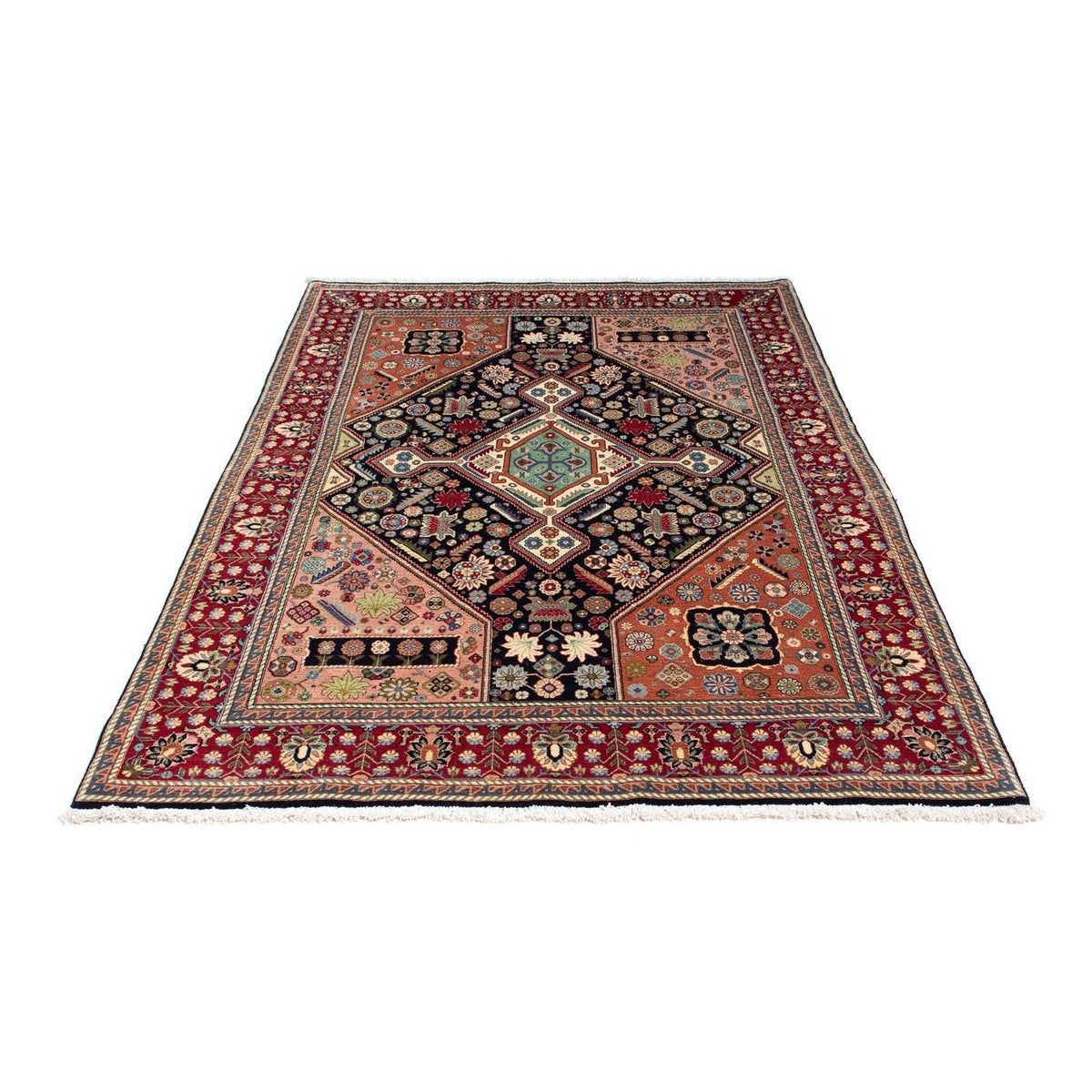 Gabbeh Rug - Kashkuli Perser - 213 x 141 cm - dark blue