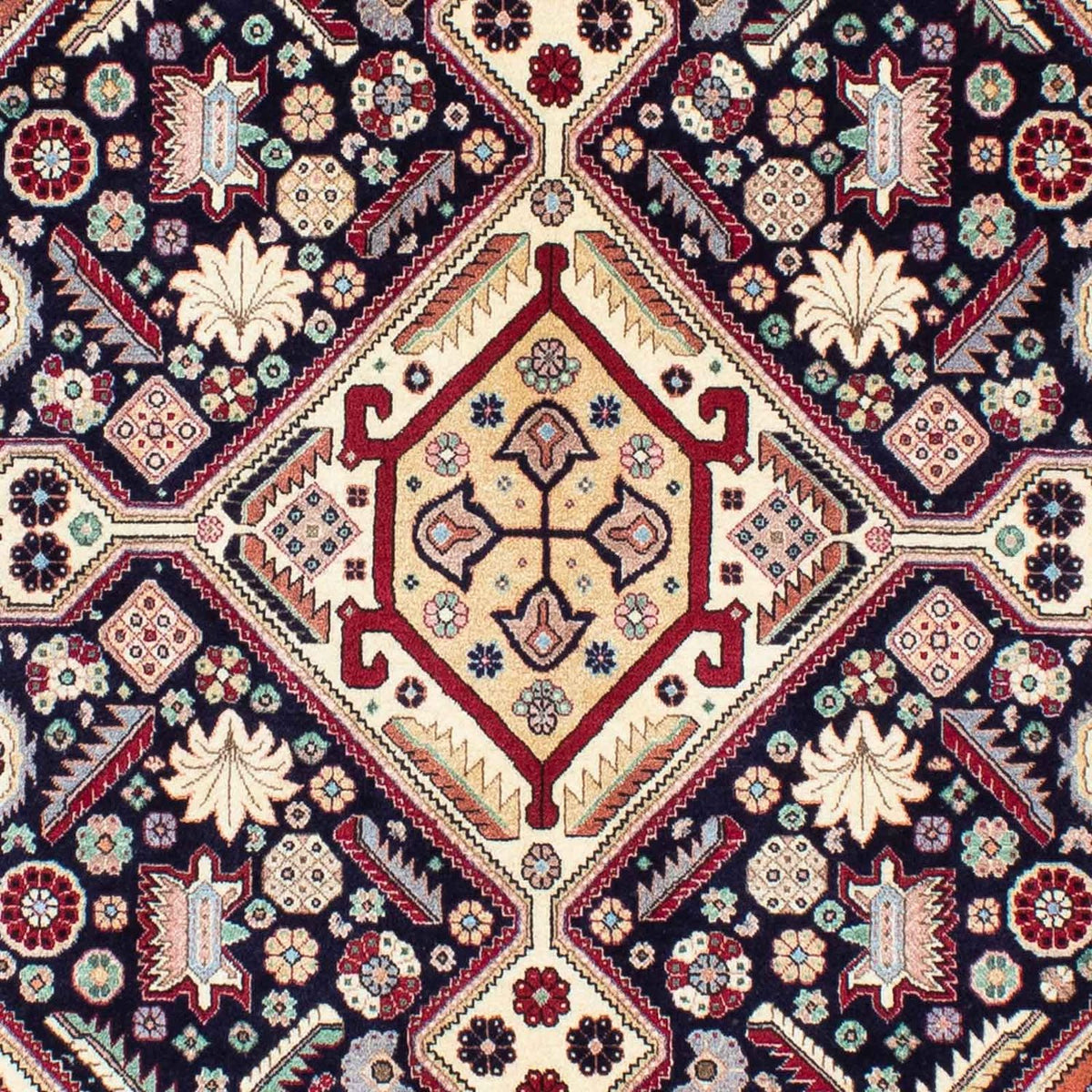 Gabbeh Rug - Kashkuli Perser - 203 x 148 cm - dark blue