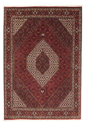 Perser Rug - Bidjar - 251 x 176 cm - dark red