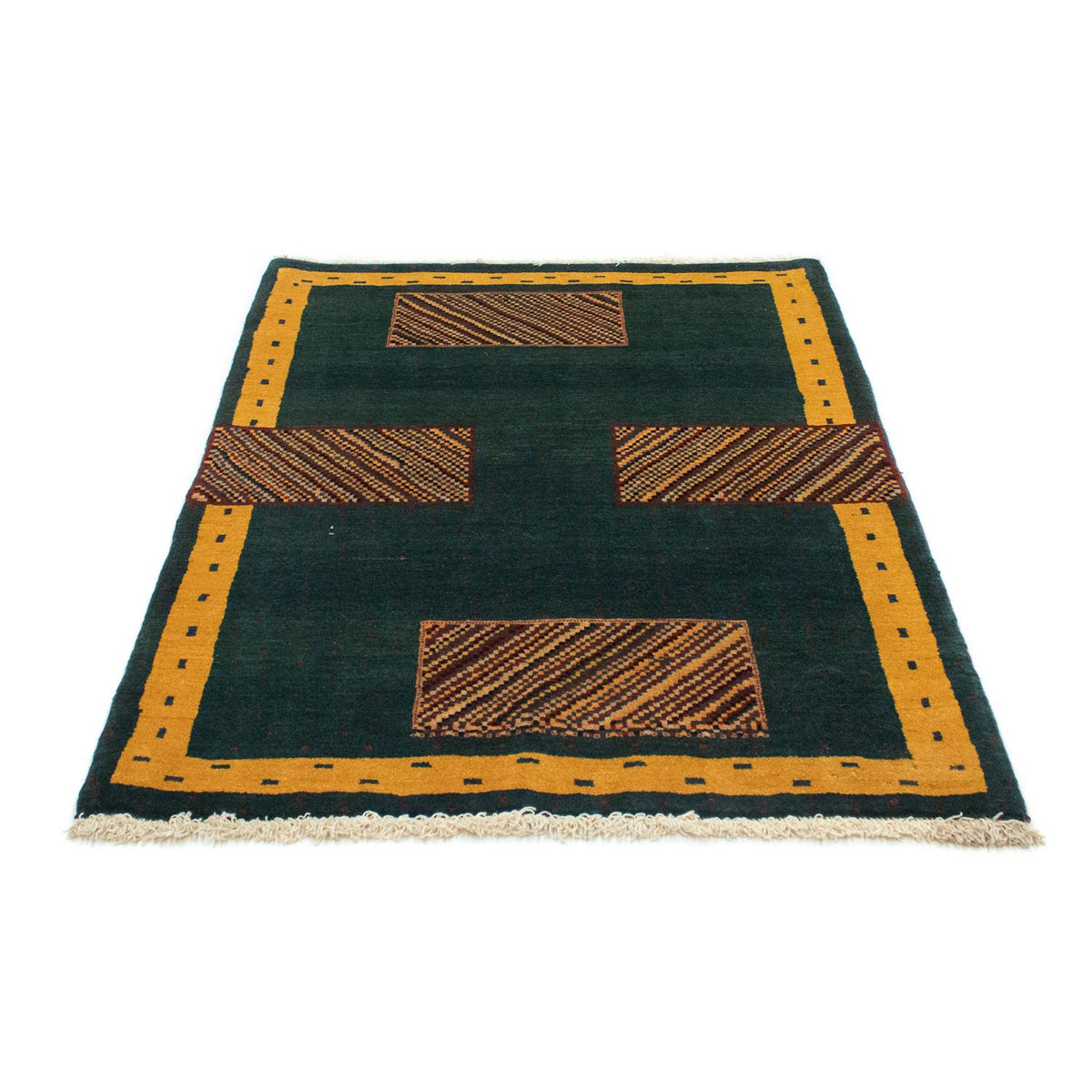 Gabbeh Rug - Loribaft Perser - 143 x 102 cm - green