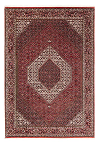 Perser Rug - Bidjar - 249 x 174 cm - dark red