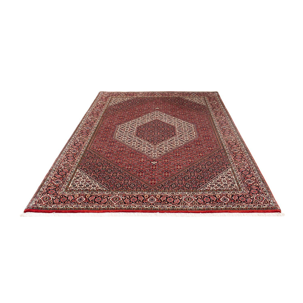 Perser Rug - Bidjar - 249 x 174 cm - dark red