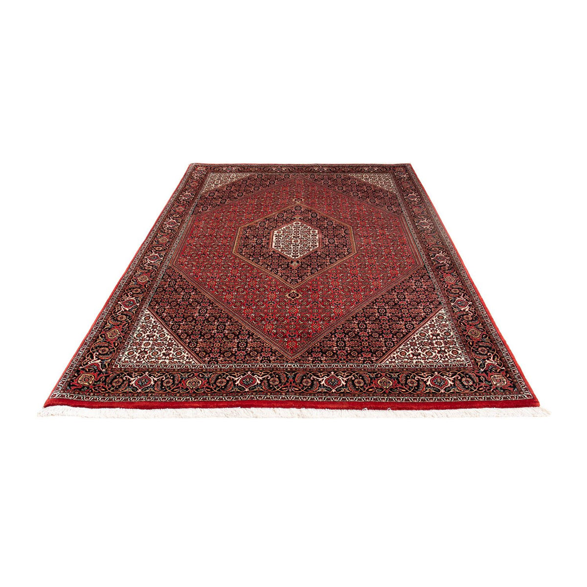 Perser Rug - Bidjar - 240 x 171 cm - dark red