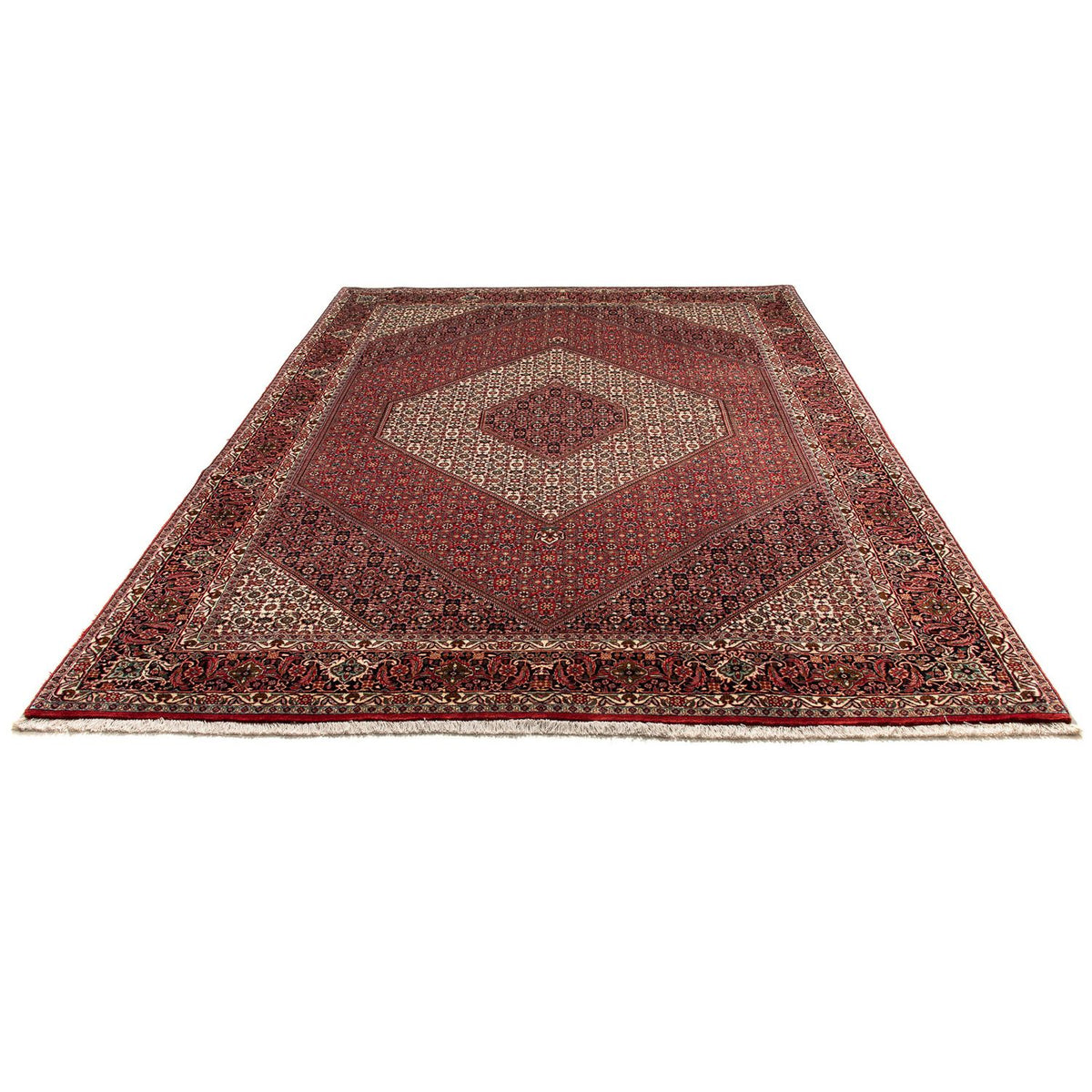 Perser Rug - Bidjar - 300 x 203 cm - dark red