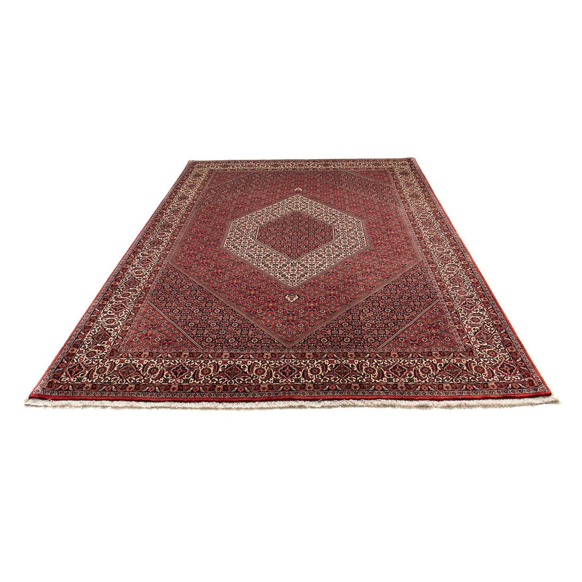 Perser Rug - Bidjar - 305 x 203 cm - dark red