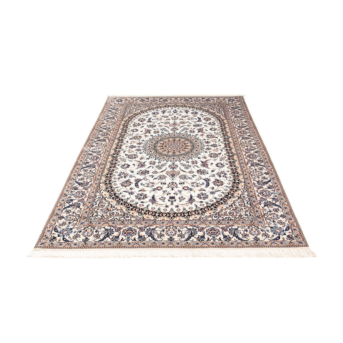 Perser Rug - Nain - Premium - 204 x 129 cm - beige