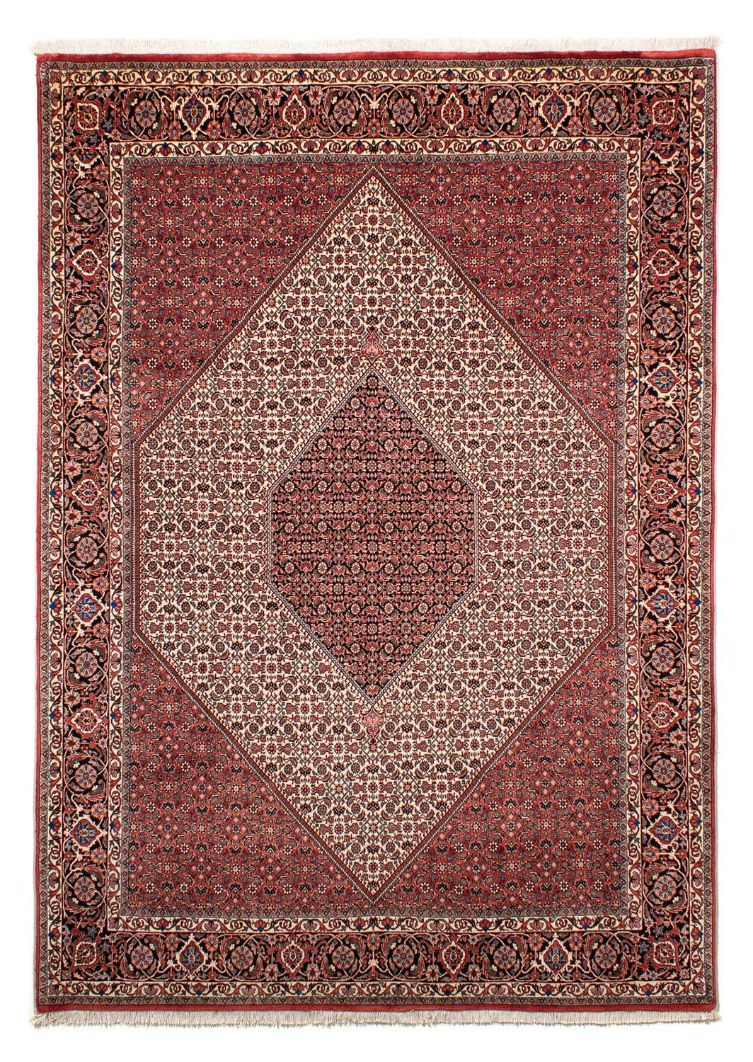 Perser Rug - Bidjar - 289 x 204 cm - dark red
