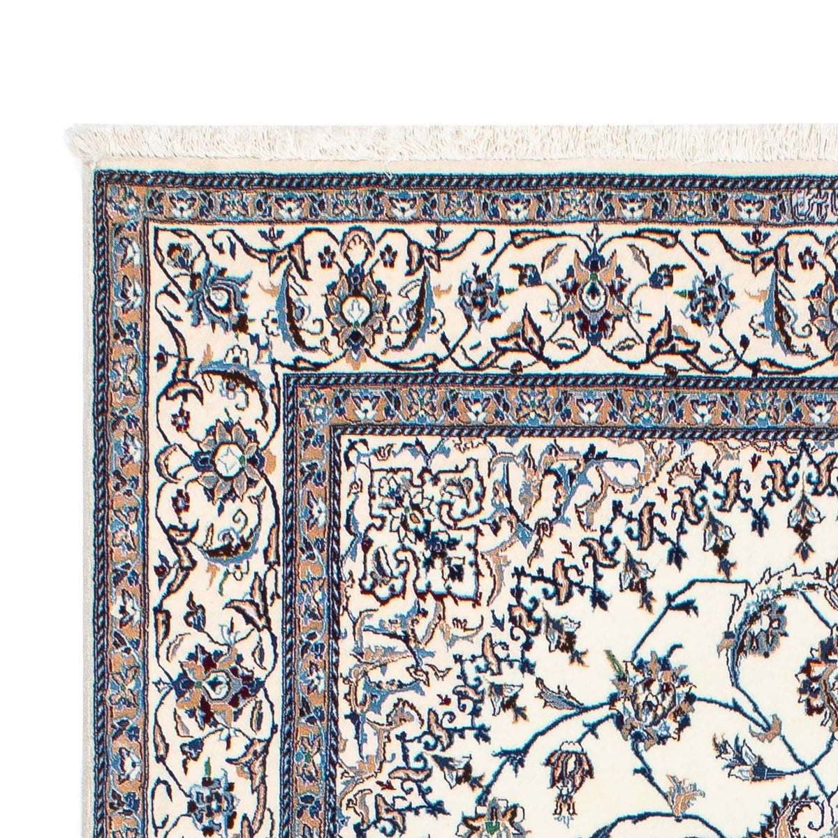 Perser Rug - Nain - Premium - 205 x 128 cm - beige