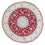 Perser Rug - Nain round  - 250 x 250 cm - dark red