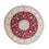 Perser Rug - Nain round  - 253 x 253 cm - dark red